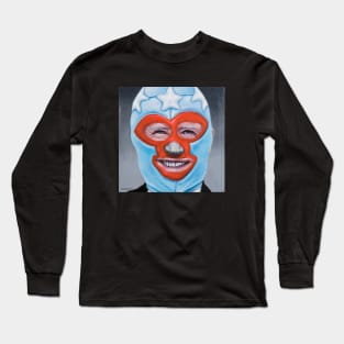 Joe: Wrestling Mask Portrait Long Sleeve T-Shirt